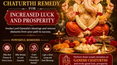 Ganesh Chaturthi Remedy for Increased Luck and Prosperity